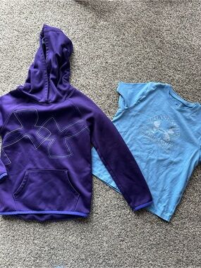 Under Armour Sweatshirt and Shirt